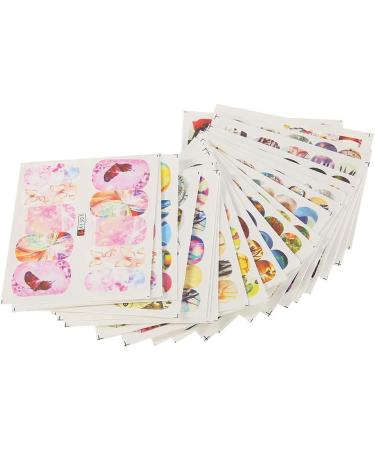 Sticker de Caricatura 50 Sheets Nail Stickers Animal Dogs Cats Water Transfer Nail Art Sticker Fingernails Decor Manicure Decorations Manicure Pedicure Decals - Buy Online on GoSupps.com