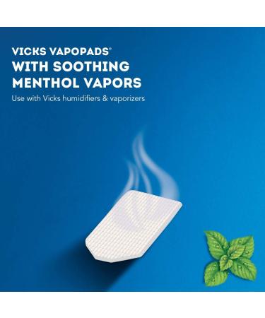 Vicks VapoPads Waterless Vaporizer Scent Pads - 6 Count, Long Lasting Relief - Buy Online on GoSupps.com