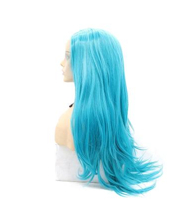 Buy Blue Lace Front Sparrow Wig - Natural Hairline Heat-Resistant Adhesive-Free Perfect for Cosplay & Daily Wear - Light Blue Pastel Wig for Women - Buy Online on GoSupps.com