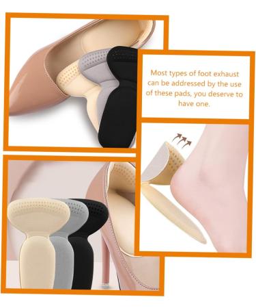 NOLITOY 6 Pairs High Heels Half Size Pad Insoles | Cushions for Women | Plantar Fasciitis & Sneaker Support | Adhesive Comfort Pads in Assorted Colors - Buy Online on GoSupps.com