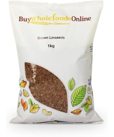 Brown Linseeds 1kg (BWFO) - Buy Online on GoSupps.com