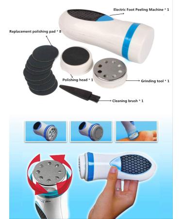 XBSXP Electronic Corneal Remover for Footfish - Remove Dead Skin & Cracks | International Shipping Available - Buy Online on GoSupps.com