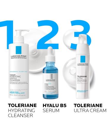 La Roche-Posay Hyalu B5 Pure Hyaluronic Acid Serum for Face with Vitamin B5 - Anti-Aging Hydrating Serum for Fine Lines and Wrinkles - 1.01 Fl Oz - Safe for Sensitive Skin - Buy Online on GoSupps.com