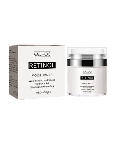 Utapossin 50g Moisturizing Face Cream Anti-aging Retinol Cream Anti-wrinkle Day Cream Rejuvenating and Ultra-Hydrating Face Cream for Firming & Brightening Face Neck and Skin