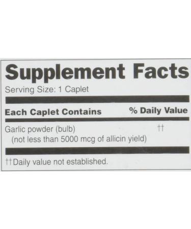 Garlique Dietary Supplement - 60 Caplets | Immune Support | Heart Health - Buy Online on GoSupps.com