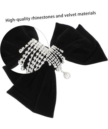 Beaupretty Hair Barrettes hairpin girl decor Bow Women Barrettes bow decor french barrette clips bow clip bow hairclips photo prop large claw Miss rhinestones Hair Pin - Buy Online on GoSupps.com
