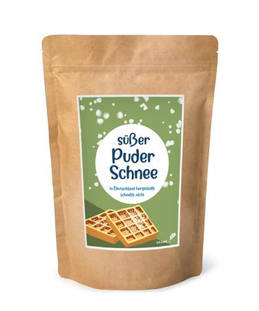 Sweet powder snow - perfect topping for cakes and cookies -sweet snow that works like powdered sugar but does not melt.The perfect conclusion for your cake or waffles decorative sugar