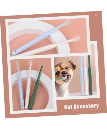 ORFOFE 2pcs Toothbrush Toothpaste for Dogs Uk Dog Toothpaste Dog Chew Brush Dog Tooth Cleaner Plastic - Buy Online on GoSupps.com