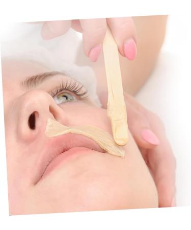 400 Pi ces Barre de beaut jetable bandes de cire pour le visage pilation au de cire bandes pilation epilation spatules pilation du corps bouleau naturel - Buy Online on GoSupps.com