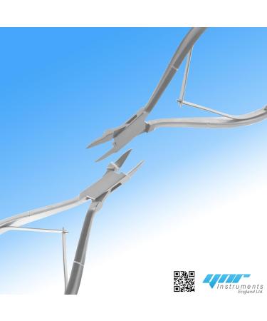 YNR Toenail Clippers - Podiatry Tool German Forged - Pointed Side Nail Nippers to Cut Thick Toe Nails - Hospital Grade 13cm - Buy Online on GoSupps.com