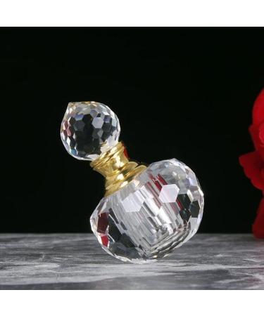 Glass Perfume Bottle 1ml Empty Refillable Perfume Dropper Bottle Vintage Crystal Essential Oil Bottle Fragrance Container - Buy Online on GoSupps.com
