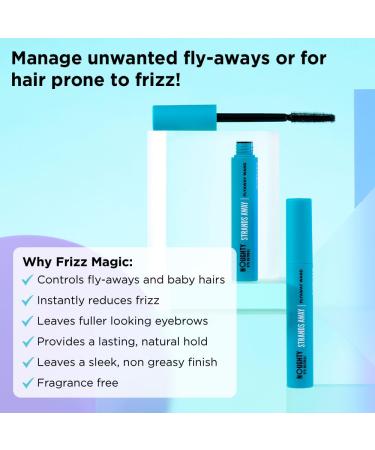 NOUGHTY 97% Natural Frizz Magic Wand - Control Flyaways & Frizzy Hair with Marula & Coconut Oil - 12ml - Buy Online on GoSupps.com
