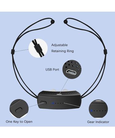 Smart Adjustable Anti-Snoring Device | Electric Silicone Solution for Nighttime Sleeping | Double Eddy Current Fan Design - Buy Online on GoSupps.com