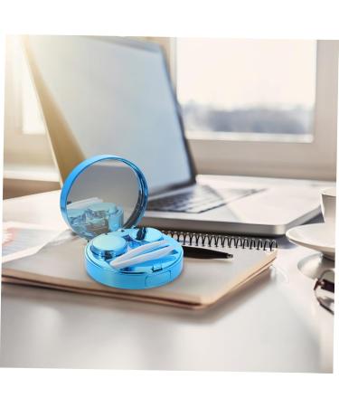 JECOMPRIS Starry Sky Carrier Bag Case for Terrariums Travel Lens Container & Glasses Organizer (7.5x7.5cm) - Short-Sighted PP Glasses Case in Blue - Buy Online on GoSupps.com