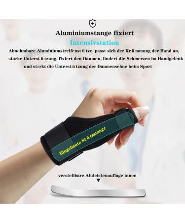 UV Stylish Universal Thumb Bandage - Breathable Thumb Splint for Arthritis & Tendonitis - Right & Left Hand Orthosis - Buy Online on GoSupps.com