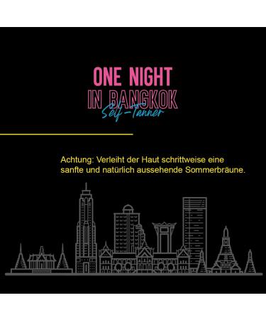 Vitabay One Night in Bangkok 50ml - DHA-Free Self-Tanner & Gentle Face Bronzer for a Flawless Glow | International Shipping Available - Buy Online on GoSupps.com