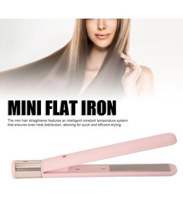Buy Mini Hair Straightener Even Heating Versatile Styles Compact & Portable Perfect for Women & Men - Pink - Buy Online on GoSupps.com