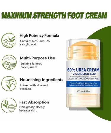  YUNFAN Urea Foot Cream Moisturizer Anti-Crack Cream Repairing Cream for Cracked Heels 2025 New Foot Creams for Cracked Heels and Dry Skin (3) - Buy Online on GoSupps.com