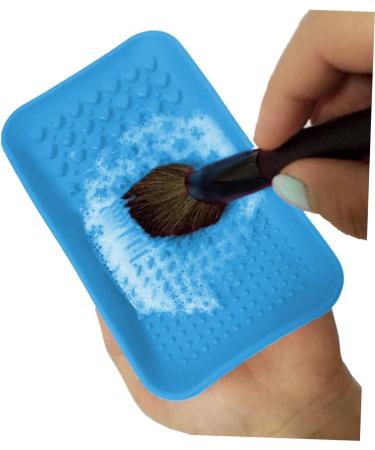 FRCOLOR 1pc Incent Waterfull Makeup Brush Cleaner Tool Bluemaan Warm Tip Blugocce Blueing Blueh Scrubber Cleaning Pad Makeup Brush Cleaner Mat Brush Washing Mat Makeup Remover Beauty Tools - Buy Online on GoSupps.com