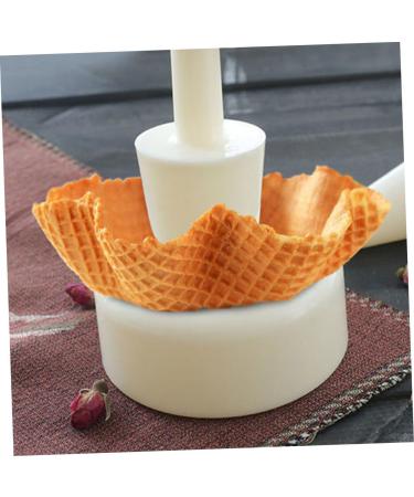 ABOOFAN 2 Sets Cone Mold Roller Ice Cream Cones Mold PVC Mold Dessert Molds Waffles Ice Cream Roll Beigex2pcs 18.50X5.90X5.90CMx2pcs - Buy Online on GoSupps.com
