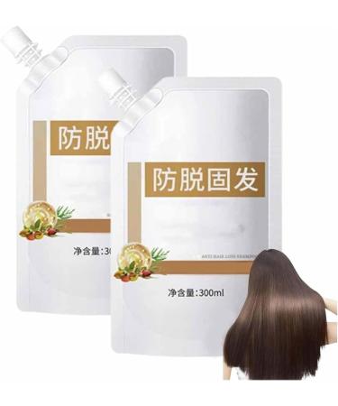 IAEXUOQC Ginger and Ginseng Shampoo, Anti-Hair Loss Shampoo, Thickening Ginger Shampoo, Anti-Sebum Conditioner for Dry and Damaged Hair