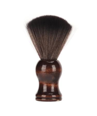 Razor brush comfortable skin -friendly nylon bristles dirt removal male shaving brush lighter ergonomic handle for home