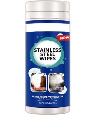 Versatile Stainless Steel Cleaning Cloths - 40/80 Pack for Kitchen & Surfaces | International Shipping - Buy Online on GoSupps.com
