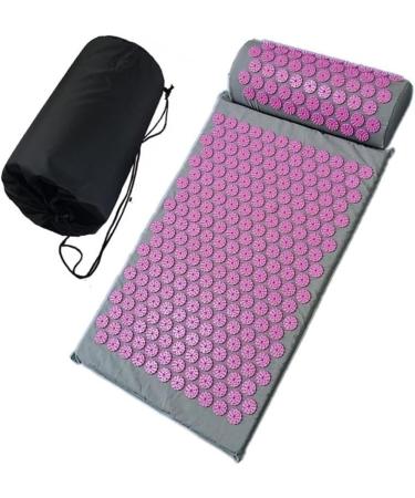 SJLS Spike Cushiont/Pillow Massager (appro.67 * 42cm) Acupressure Cushion Stress Relieve Back Body Pain Mat (Color : BlueThorn GrayCloth) - Buy Online on GoSupps.com