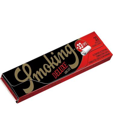 Buy Smoking Papers Deluxe Slim & Tips - 24 Pack | Premium Rolling Papers for International Shipping - Buy Online on GoSupps.com
