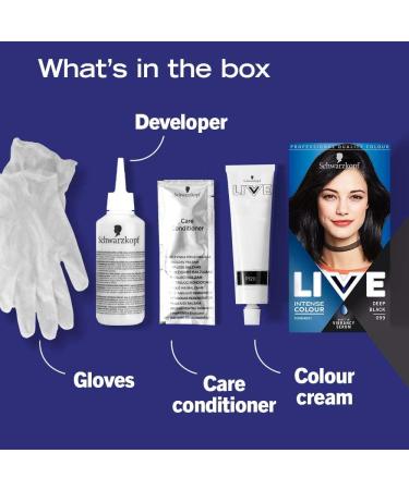 LIVE BLACK DEEP BLACK 99 - High-Quality Black Hair Dye | Buy Online - Buy Online on GoSupps.com