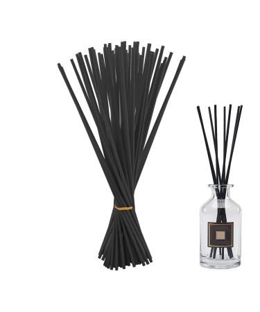 Natural rattan sticks rattan reed diffuse sticks 60 pieces of natural fibers diffuser sticks rattan sticks room fragrance sticks for home office replacement for aroma fragrance room fragrance diffuser (black) - Buy Online on GoSupps.com