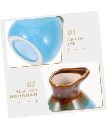 Minkissy 4-Piece Ceramic Essential Oils Spray Bottle Set | Amber Shoyu & Soy Sauce Accessories for Beauty Salons - Buy Online on GoSupps.com