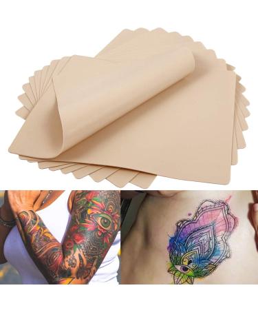 Autdor 10Pcs Double Sided 8x6 Tattoo Practice Skins for Beginners and Artists - Fake Skin for Tattooing and Microblading Practice - Buy Online on GoSupps.com