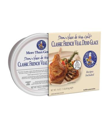 More Than Gourmet De Veau Gold, Classic French Veal Demi-Glace, 16 Ounce
