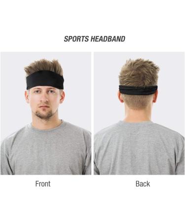Shop Lattcure Sport Headband 3 Pack - Anti-Slip Perfect for Jogging Running Hiking Bicycle & Motorcycle - International Shipping Available - Buy Online on GoSupps.com