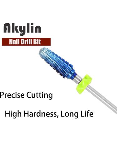 Akylin Carbide Nail Drill Bits - 3/32' Fast Remove for Acrylic/Hard Gels Remover for Manicure Pedicure Cuticle Gel Polishing Salon Bits-Right Hand(Coarse) Coarse-C Type-B - Buy Online on GoSupps.com
