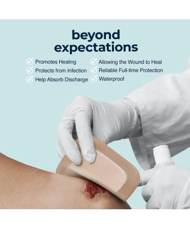 Trasta Medica Silicone Foam Dressing for Scar Removal & Wound Care - Waterproof & Sterile - Supports Faster Recovery - Buy Online on GoSupps.com