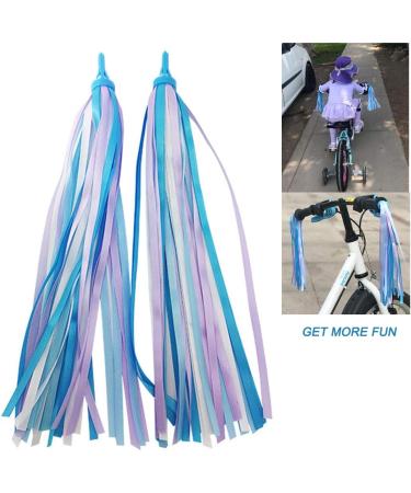 Platt Kids Bike Bell & Horn Set with Streamer Tassels - Blue/White - Buy Online on GoSupps.com