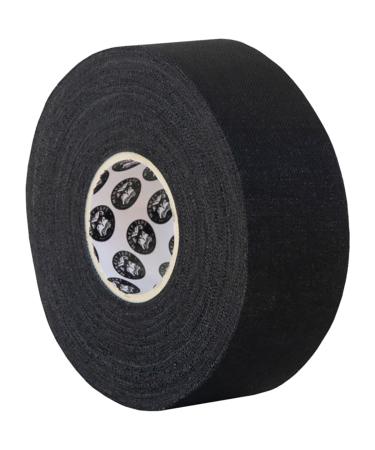 Monkey Tape Single Roll (1  x 15yd  Black) Premium Jiu Jitsu Sports Athletic Trainer Tape - Perfect for Wrist  Ankle  Foot  Knee  and Hand Taping 1 Inch (Pack of 1) Black