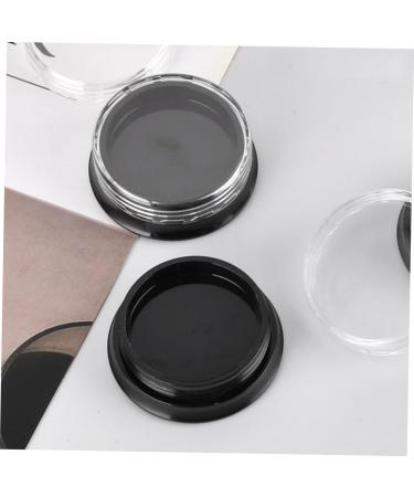 20pcs Eye Shadow Box Nail Accessories Small Containers with Lids Nail Rhinestone Storage Case Grid Black 3.9x3.9cm - Buy Online on GoSupps.com