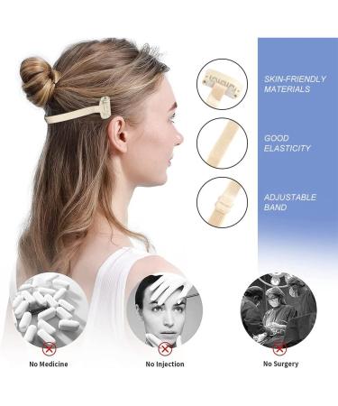 Face Lift Tape Tapes for Facelifting Facelift Bands with Clips Face Lift Band Invisible Hairpin Face Lift Tapes and Bands with Hair Clips Instant Face Lift Bands and Straps Beige 2 Pieces - Buy Online on GoSupps.com