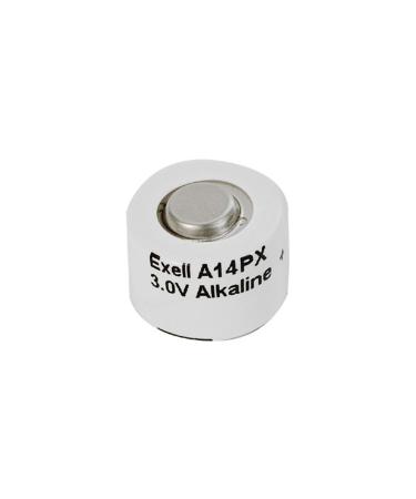 Exell Battery A14PX 3-Volt Alkaline Battery (White)