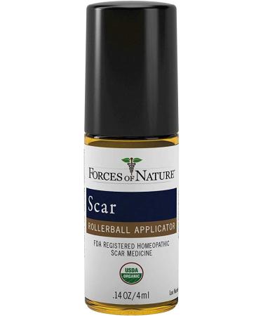 Organic Scar Control Rollerball - Forces Of Nature | 0.14 Fl Oz - Buy Online on GoSupps.com