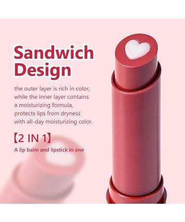 FREEORR 4 Pcs Hydrating Tint Lip Balm Sheer Lip Plump Shine with Vitamin E Beeswax Extract and Jojoba Seed Oil Lip Moisturizer Lipstick-A - Buy Online on GoSupps.com