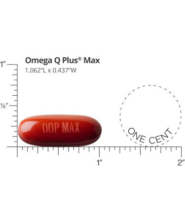 Doctors Preferred Omega Q Plus MAX - Advanced Heart Health & Aging Support | 100mg CoQ10 & Turmeric (60 Softgels) - Buy Internationally - Buy Online on GoSupps.com