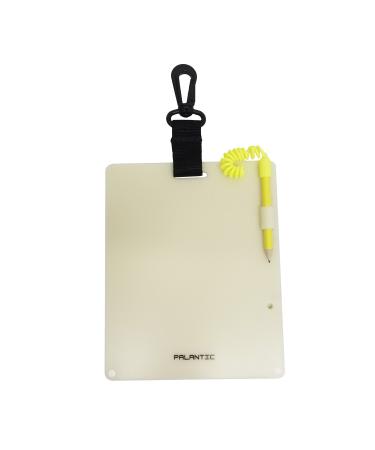 Palantic Scuba Diving 7.25" x 6" Writing Dive Slate with Pencil Glow in The Dark