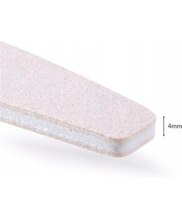 ABA Group Flamingo Set of 100 Nail Files 150/180 - Professional Nail Files - Crescent Moon - Foil Accessories for Additional and Gel Nails - Disposable Files for a Beauty Salon - Nail Dart Set - Buy Online on GoSupps.com