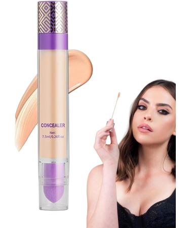 Concealer stick for dark rings correction pen with 75 ml capacity for face and eyes defect concept with a finish for covering makeup A Natural color - Buy Online on GoSupps.com