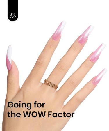 Beetles Gel Polish - Mermaid Pink Pearl 15mL | Fine Sparkle Pink | UV/LED Soak Off Gel Manicure DIY Nail Art - 1 Pc - Buy Online on GoSupps.com