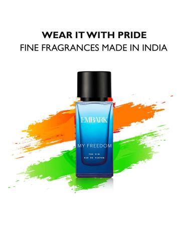 EMBARK My Freedom For Him Menspremium Perfume Liquid - 30Ml | Eau De Parfum | Aquatic And Fresh Fragrance - Buy Online on GoSupps.com